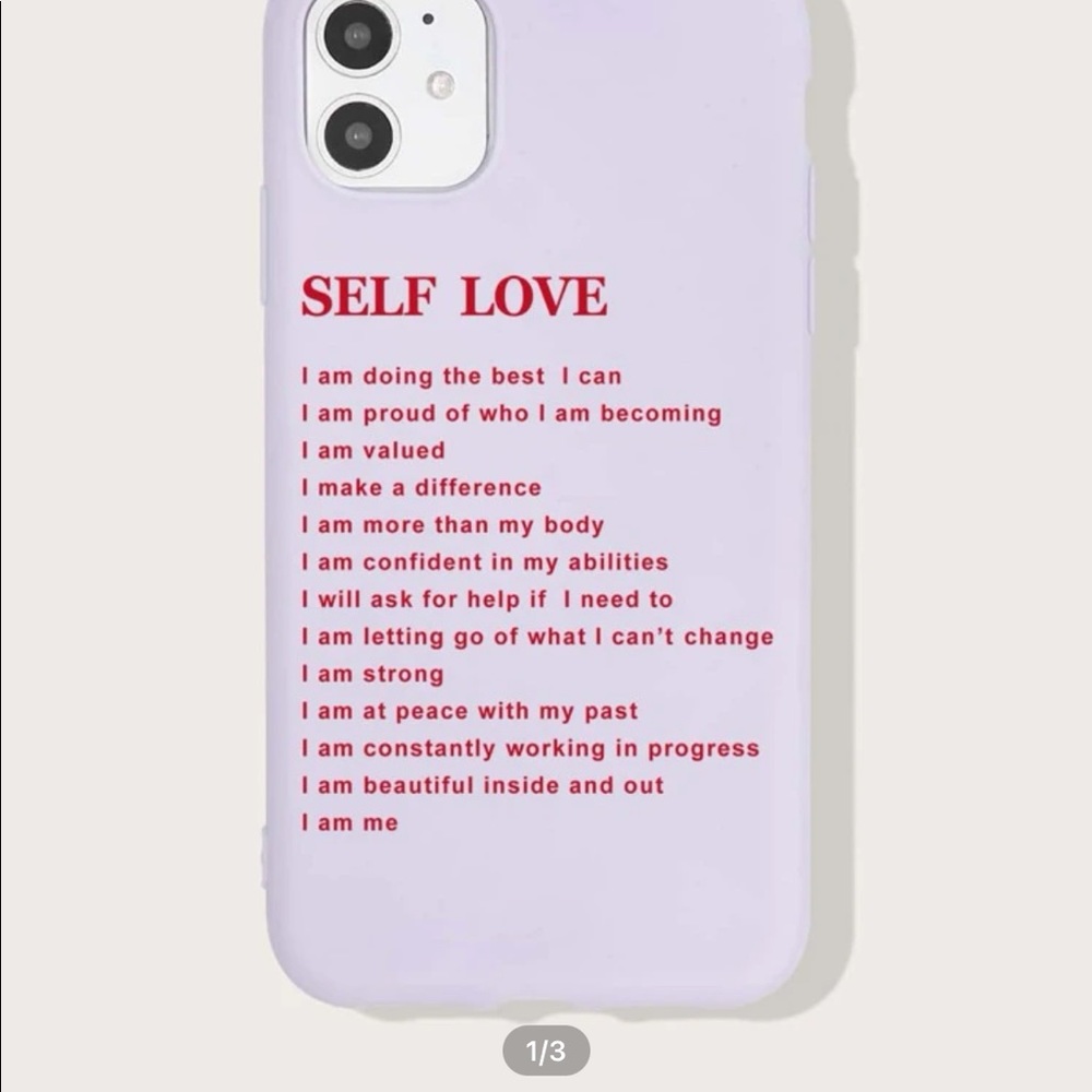 Slogan Graphic Phone Case